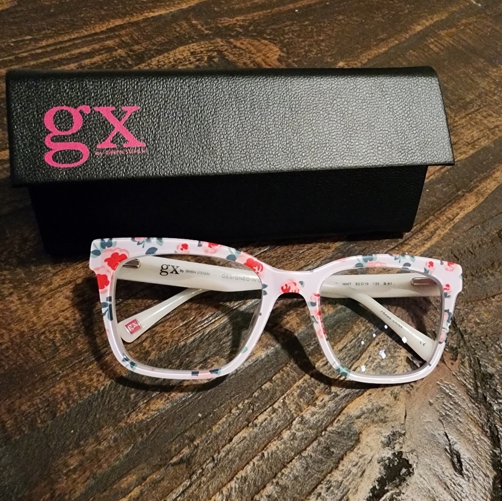 Gwen Stefani Floral Glasses